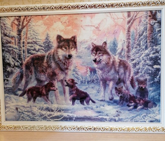 Работа «Зима»