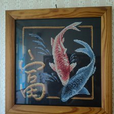 Работа «Рыбки кои»