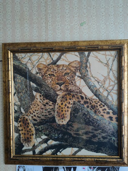 Работа «Хищник отдыхает»