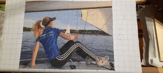 Работа «Под парусом»