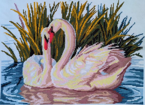 Работа «Лебеди»