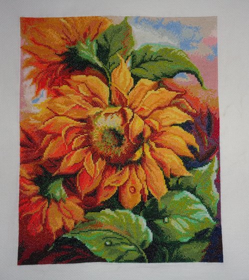 Работа «Цветы солнца 3»