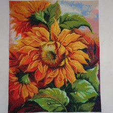 Работа «Цветы солнца 3»
