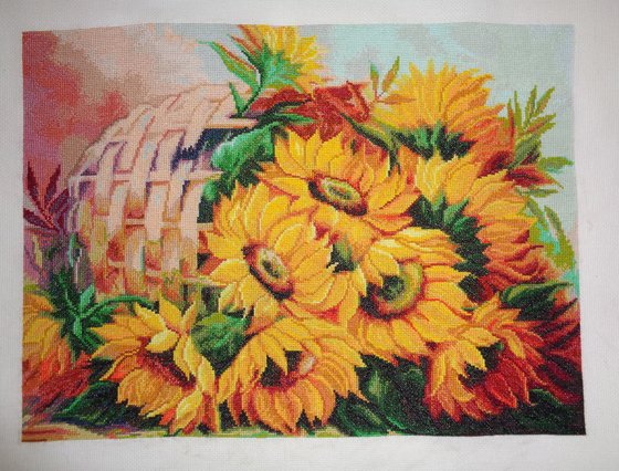 Работа «Цветы солнца 2»