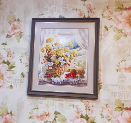 Работа «Летний букет»