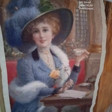 Работа «Doamna la Paris(Vernon)»