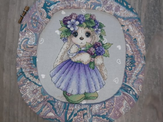 Работа «Зайка Ежевичка по схеме С. Сичкарь»