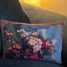 Работа «Цветочная абстракция»