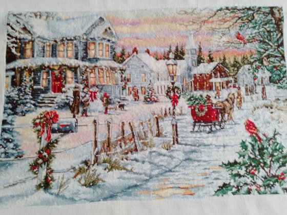 Работа «Канун рождества»