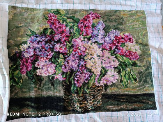 Работа «Сирень»