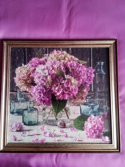 Работа «Гортензии»