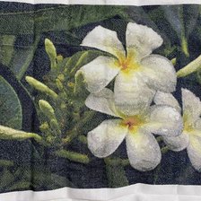 Работа «Райские цветы»