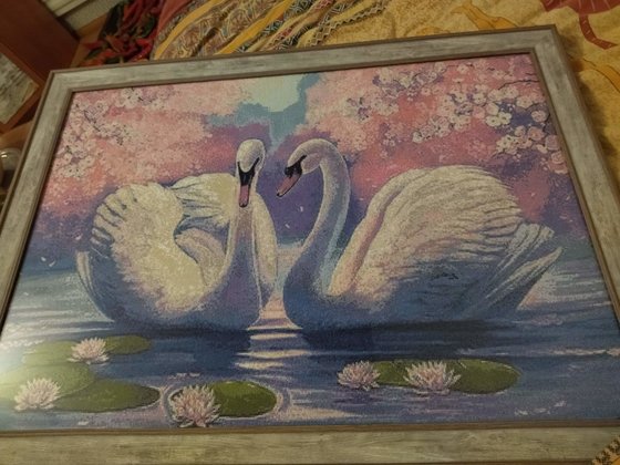 Работа «Лебеди»