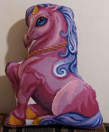 Работа «Мой единорог падушка»