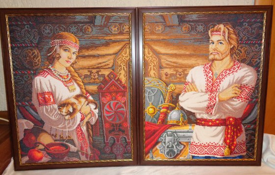 Работа «Хозяин и Хозяюшка»