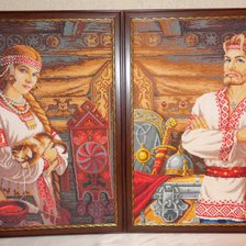 Работа «Хозяин и Хозяюшка»