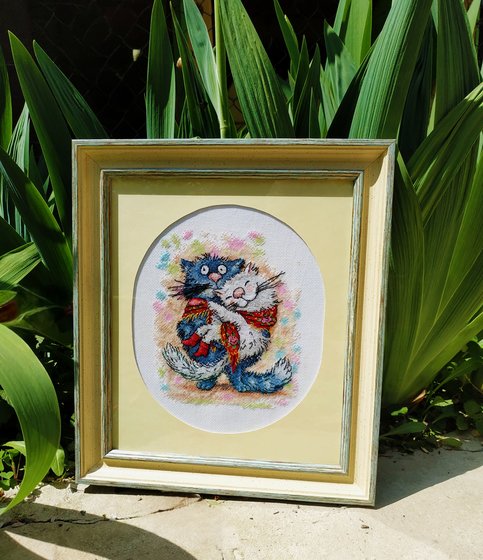 Работа ««Нежные объятия»»