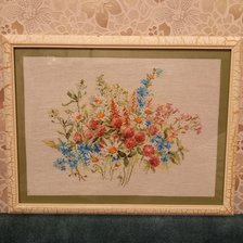 Работа «Полевые цветы»