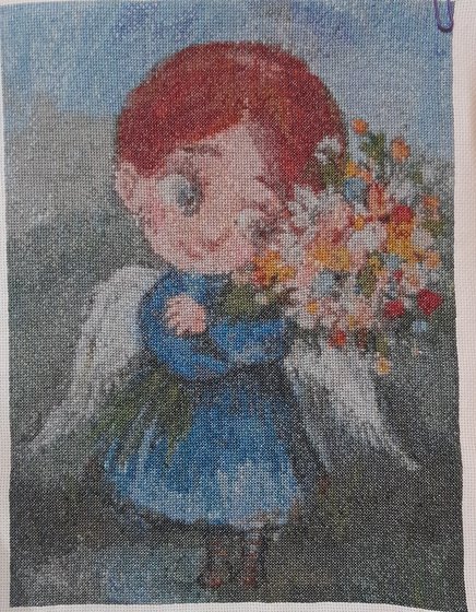 Работа «По картине Нино Чакветадзе.»