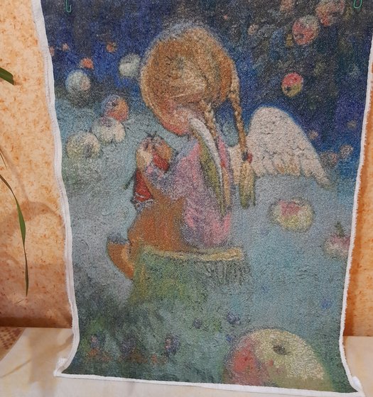 Работа «По картине Виктора Низовцева»