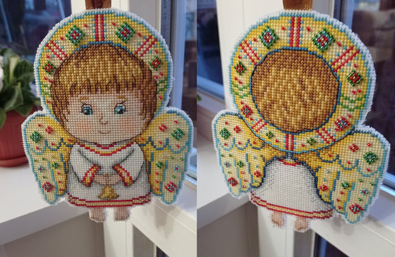 Работа «девочка -ангел»