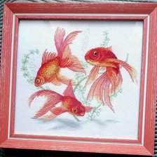 Работа «Золотые рыбки.»