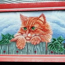 Работа «Рыжий кот.»