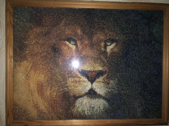 Работа «Лев Аслан (хроники Нарнии) (№2171579)»