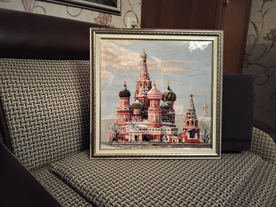 Работа «Собор Василия блаженного»