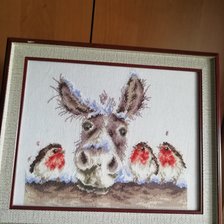 Работа «Рождественский ослик (оформление)»