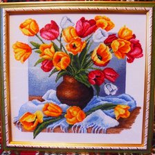 Работа «Тюльпаны»