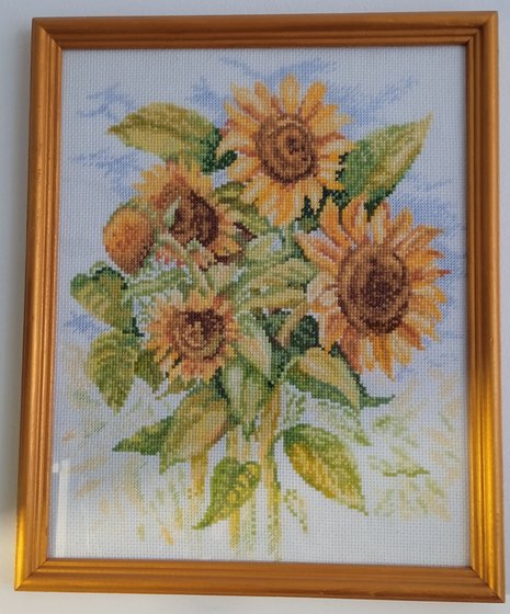 Работа «Подсолнухи»