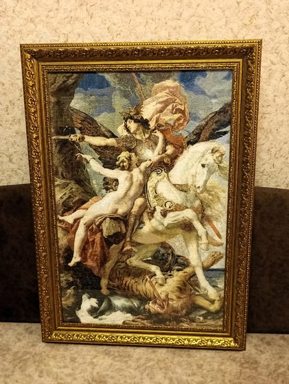 Работа «Руджьер освобождает Анжелику»