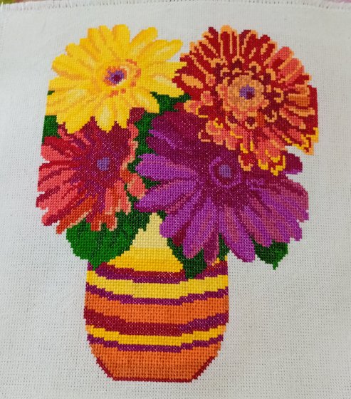 Работа «Герберы»