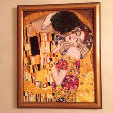 Работа ««Поцелуй» Климт»