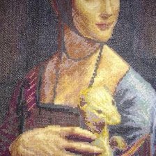 Работа «Дама с мангустом»