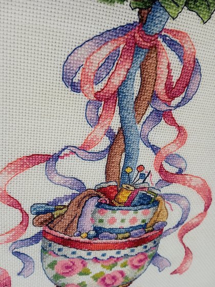 Работа «Бэкстич на Топиарии подробно»