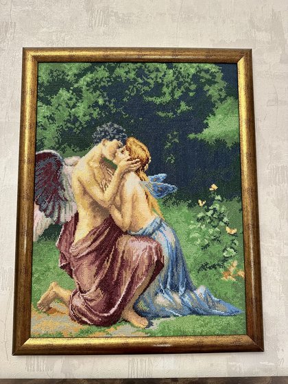 Работа «Амур и Психея»