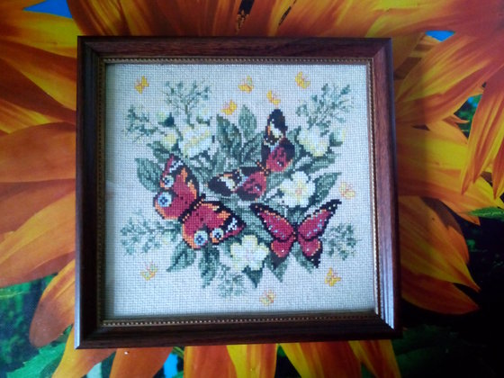 Работа «Бабочки»