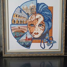 Работа «Венецианская маска»