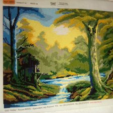 Работа «Лесной ручей»