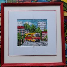 Работа «Летний трамвай»