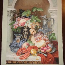 Работа «Фрукты с омаром»