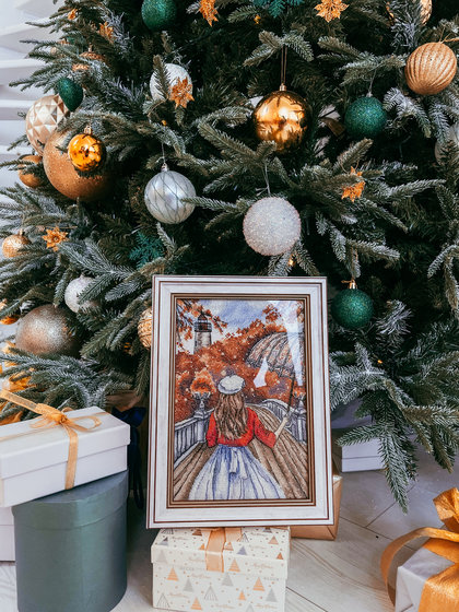 Работа «Шепот дождя»