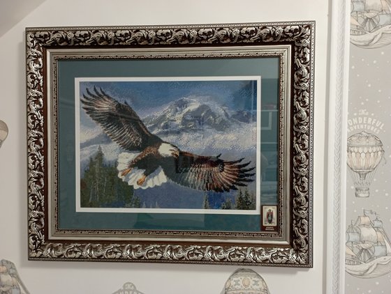 Работа «Орел для внука»