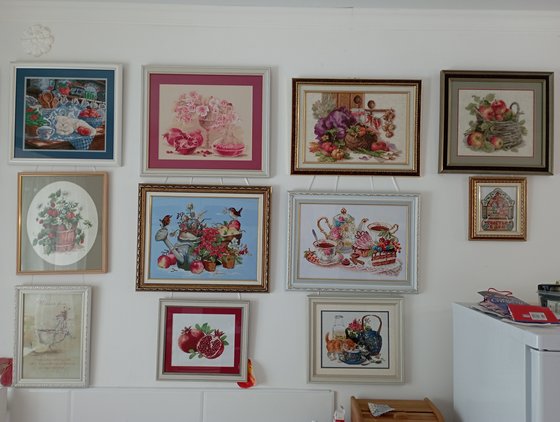 Работа «стеночка на кухне»