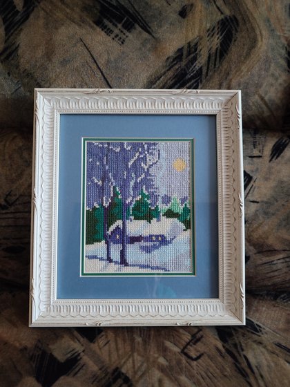 Работа «Зима»