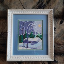 Работа «Зима»