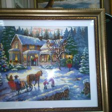 Работа «На Рождество к маме»