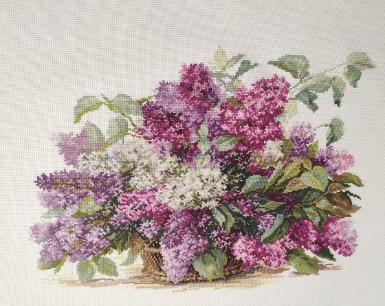 Работа «Сирень»